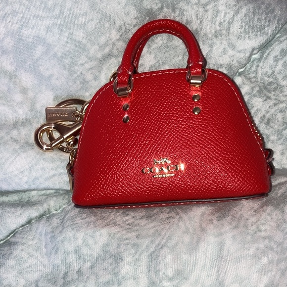 COPY - 🍄RED LEATHER COACH CHARM 🍄 - Picture 2 of 8